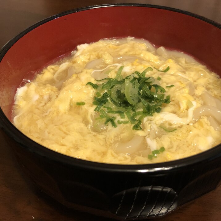 簡単！早い！旨い！たまごあんかけうどん